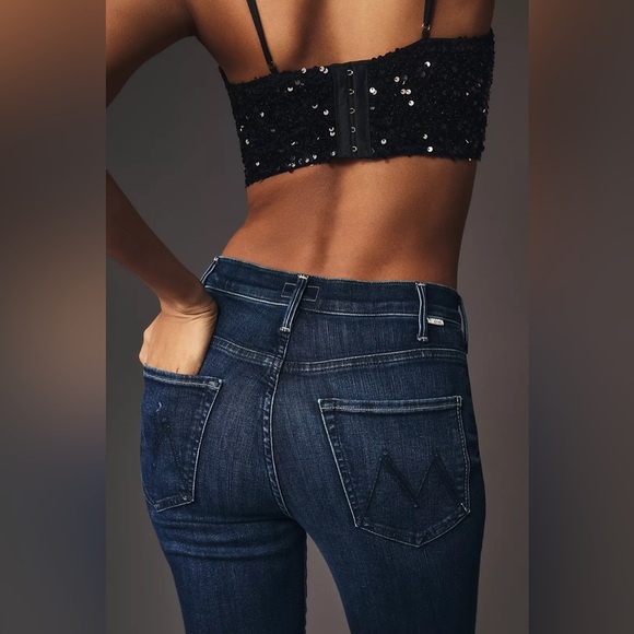 MOTHER The Hustler High Rise Ankle Jeans Size 23 NWT - Picture 4 of 16